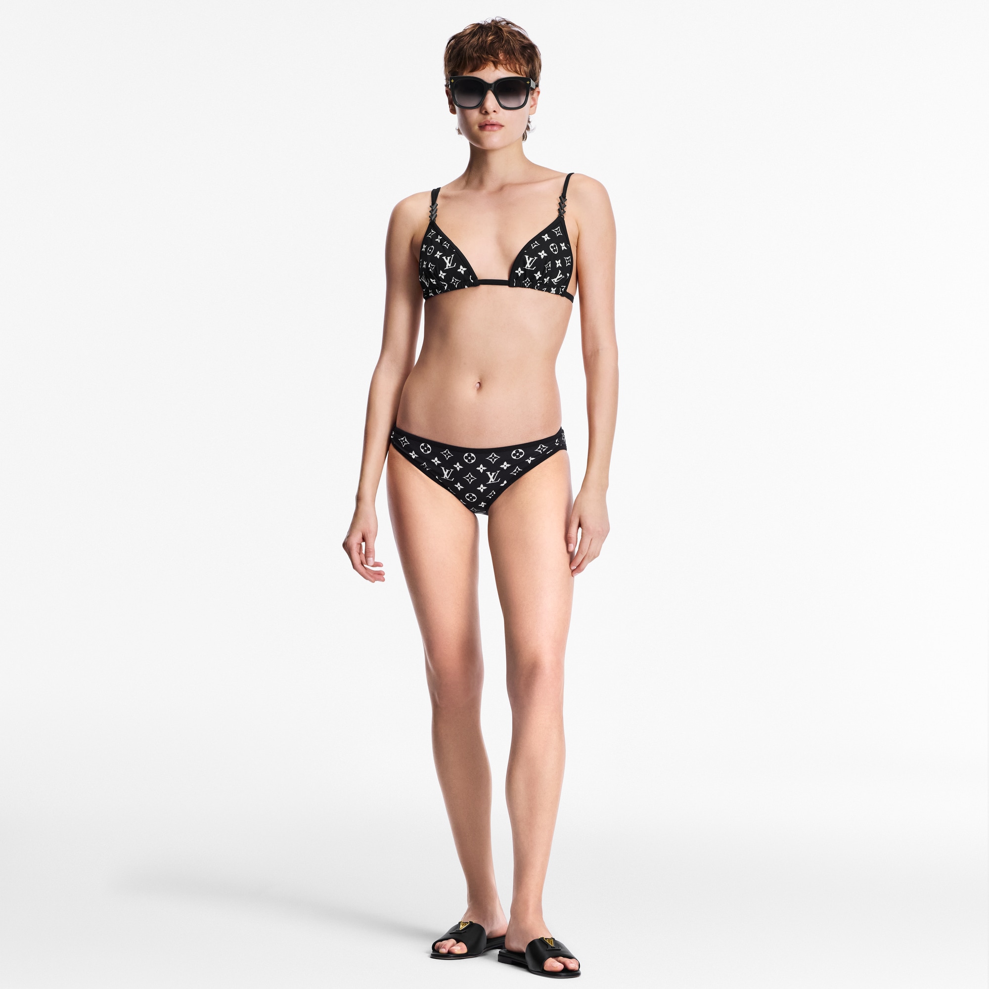 Graphic Monogram Bikini Top - Ready-to-Wear | LOUIS VUITTON ®